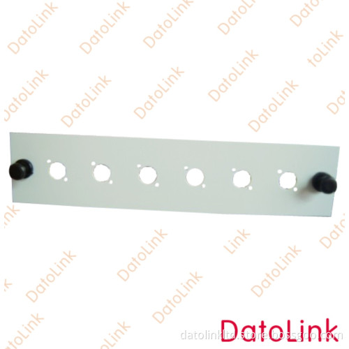 FC 6 Holes Fiber Optic Adapter Plate